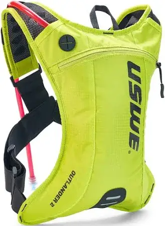 Heavy-duty construction water backpack with reinforced straps and insulated hose, designed for on-site hydration in rugged work environments.